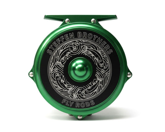 Custom Model 2 Fly Reel — Steffen Etched, 4–7wt
