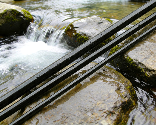 Steffen Brothers Fiberglass Blanks - Black