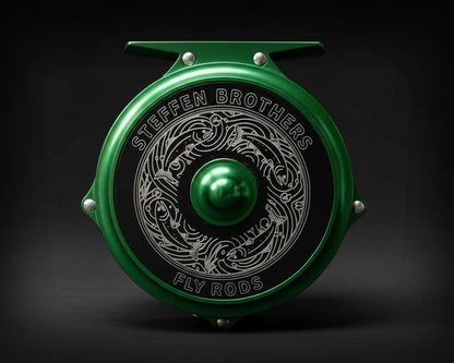 Custom Model 2 Fly Reel — Steffen Etched, 4–7wt